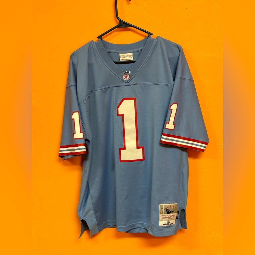 Warren Moon Mitchell and Ness throwback